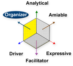 Organizer, Analytical, Amiable, Driver, Expressive, Facilitator